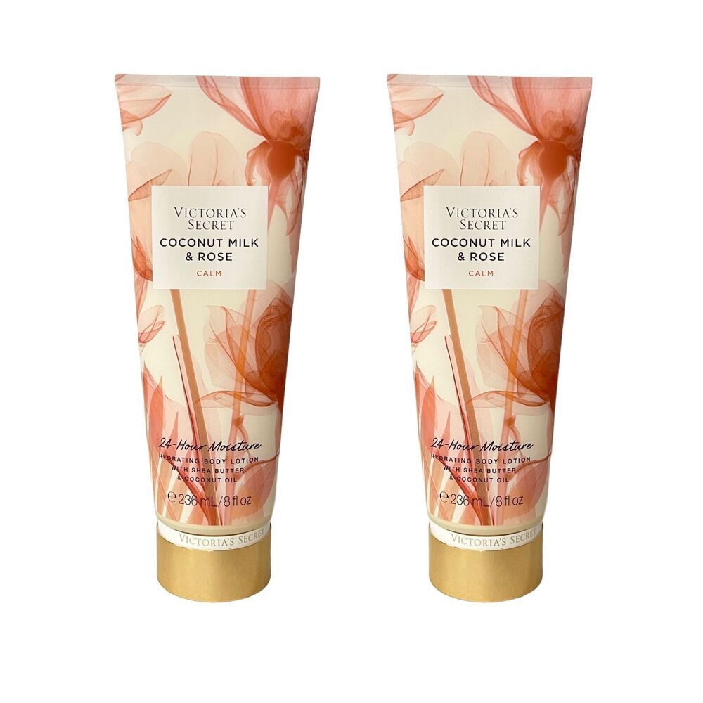 Victoria's Secret Coconut Milk & Rose Body Lotion 2 Pack